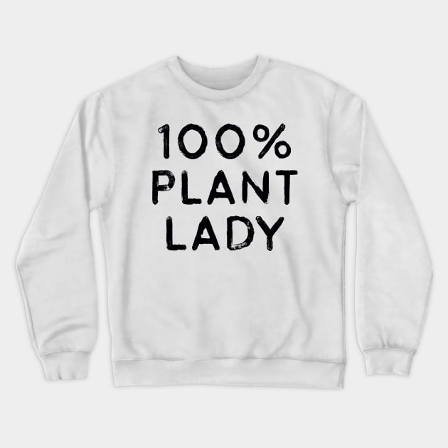 plant lady Crewneck Sweatshirt by Trippycollage